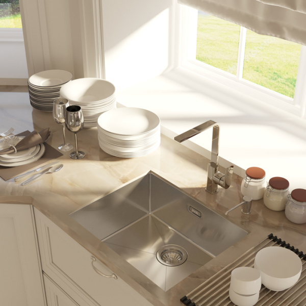 Мойка кухонная из нержавеющей стали IDDIS Edifice (EDI54S0i77)