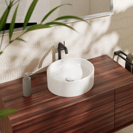 Раковина накладная (40x40) Hansgrohe Xuniva S 60164450 белый