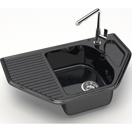 Кухонная мойка Marrbaxx Рики Z22 Z022Q004 черный