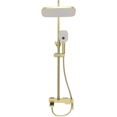 Душевая система Grossman Pragma 500.K35.03.320 золото сатиновый
