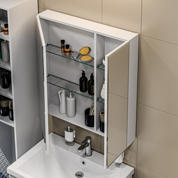 Зеркало-шкаф (75х80)  1MarkaСоната 75  У29559