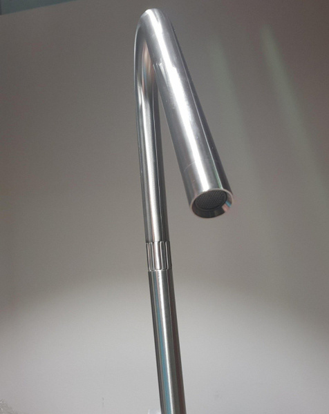 Смеситель напольный для раковины Kerasan Artwork 756198 NEW стальной