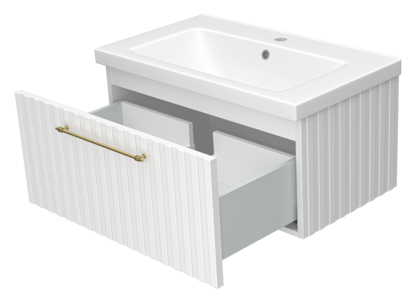 Тумба под раковину  Brevita Alicante 80   ALI-09080-0101Я