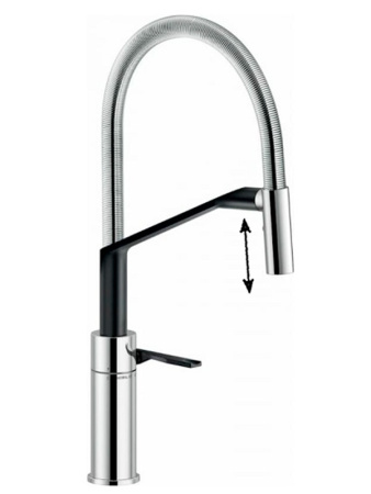 Смеситель для кухни Nobili Heron HR125300CB