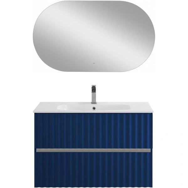 База под раковину Art&Max Еlegant AM-ELEGANT-900-2C-SO-SA-P Сапфир