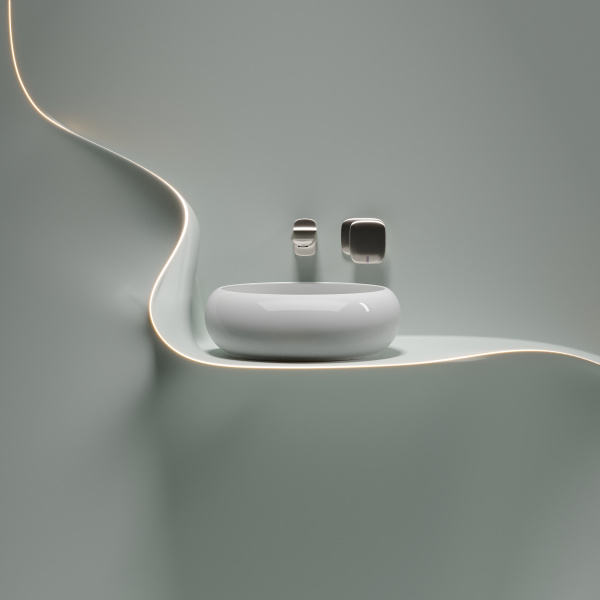 Раковина накладная (60х38) Ceramica Nova ELEMENT CN6050