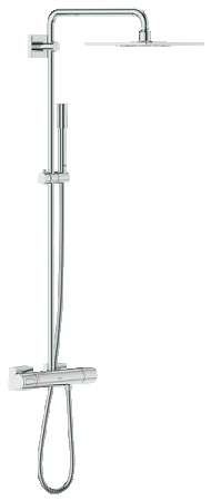 Душевая система для настенного монтажа Grohe Rainshower® F-series System 10"  27569 000 (27569000)
