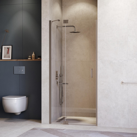 Душевая дверь 140 см RGW Hotel HO-014-Gr 350601414-110 прозрачное