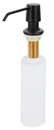 Дозатор встраиваемый в мойку KAISER KH-3012, черный мрамор