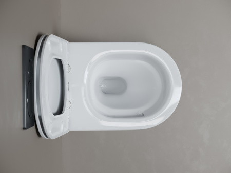 Унитаз подвесной Ceramicanova Whirl торнадо 3.0 CN11007T сиденье микролифт 