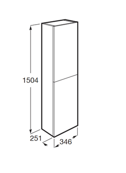 Пенал Roca The Gap 35 857427806
