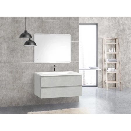 Тумба под раковину Cezares MOLVENO-100-2C-SO-BET Beton
