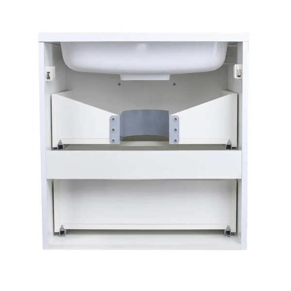 Тумба под раковину подвесная Style Line Каре СС-00002268 белый