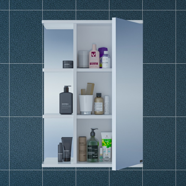 Зеркальный шкаф (50х70)  СаНта Ника 50  101085