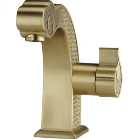 Смеситель для раковины, античная бронза Zorg A 10129 BR