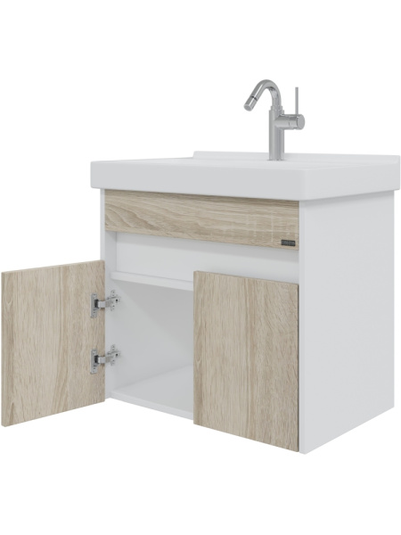 Тумба под раковину СаНта Мира 60 700476 янтарный, без раковины