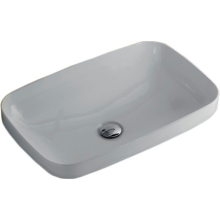 Раковина накладная (60х38) Kerasan Tribeca 514301 белый глянец