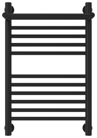 Полотенцесушитель Водяной Сунержа Богема с полкой + (60х40) Матовый Черный 31-0223-6040