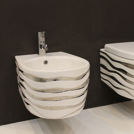 Биде подвесное CERAMICA ALA/WAVE 23BDSM