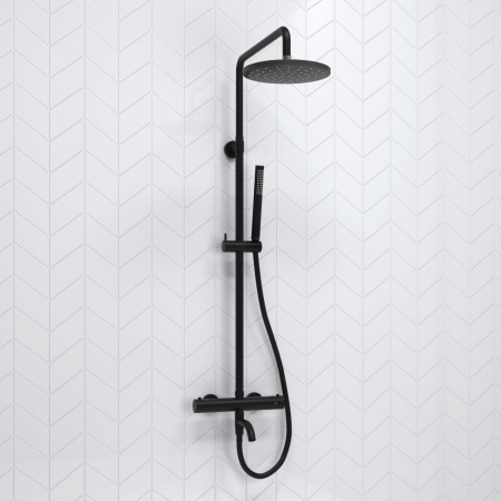 Душевая система WasserKRAFT A288.077.217.BM Thermo