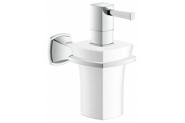 Держатель с керамическим дозатором жидкого мыла Grohe Grandera 40627 000 (40627000)