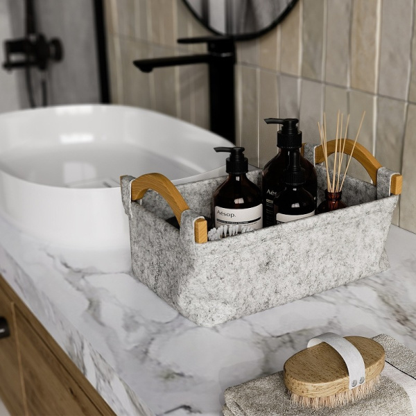 Корзина для аксессуаров WasserKRAFT Aula WB-110-L