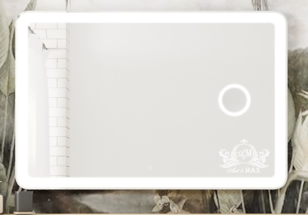 Зеркало с подсветкой Art&Max LATINA AM-Lat-1200-800-DS-F-X3