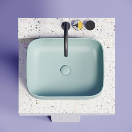 Раковина накладная (50,5х38) Ceramica Nova ELEMENT CN6052MLG