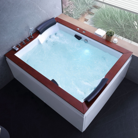 Акриловая ванна (186х151) Gemy G9052 II B L с гидромассажем, левая