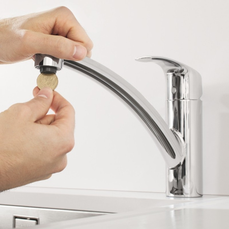 Смеситель однорычажный для мойки Grohe Eurosmart 30260 003 (30260003) хром