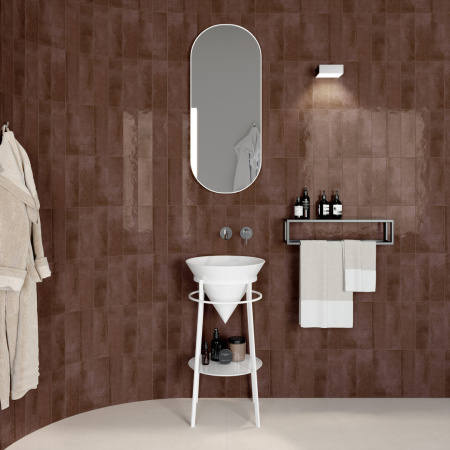 Зеркало (42х100) Kerama Marazzi Cono 42 CO.mi.P.42\WHT