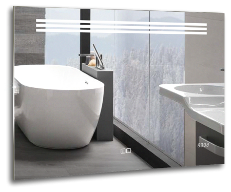 Зеркало (80х60) Silver Mirrors  GEMMA ФР-00001400