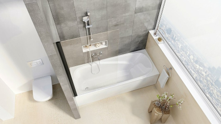 Шторка на ванну Ravak Pivot PVS1-80 79840300Z1