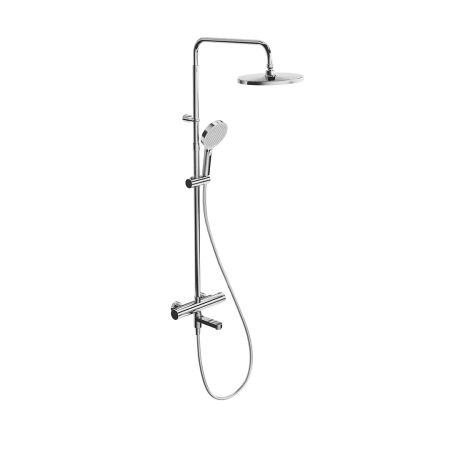 Душевая система с изливом Kerama Marazzi Fonte FO.302.KM.CR хром