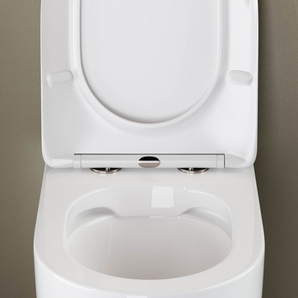 Напольный приставной унитаз Ceramica Nova Mia Rimless CN1810