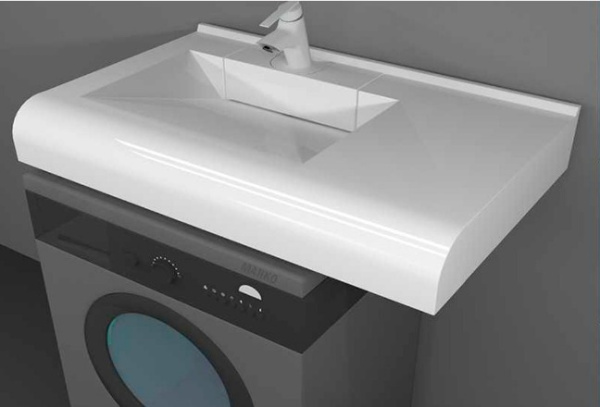 Раковина над стиральной машиной (80х50) Stella Polar Корини SP-00000518