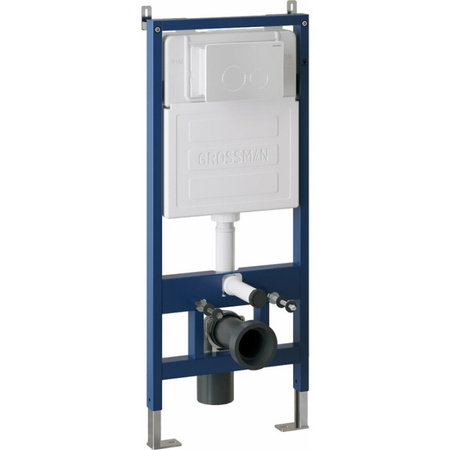 Инсталляция для подвесного унитаза 4 в 1 Grossman  Style 97.05.01M белый матовый