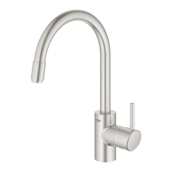Смеситель для кухни однорычажный Grohe Concetto 32663 DC3 (32663DC3) суперсталь