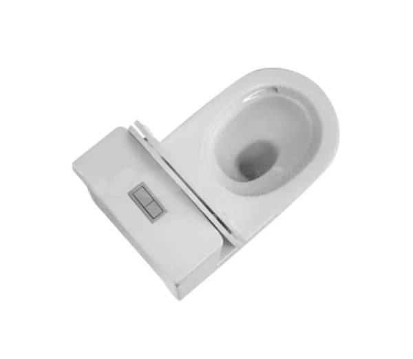 Унитаз напольный безободковый SantiLine SL-5029