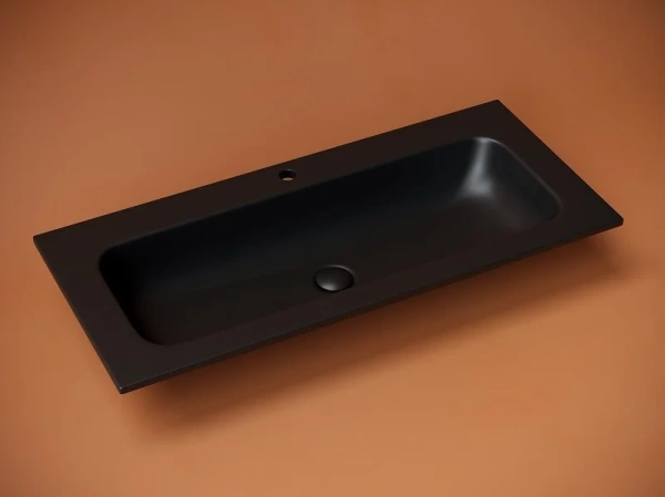 Раковина накладная (101х45,7) Ceramica Nova ELEMENT CN7013MB