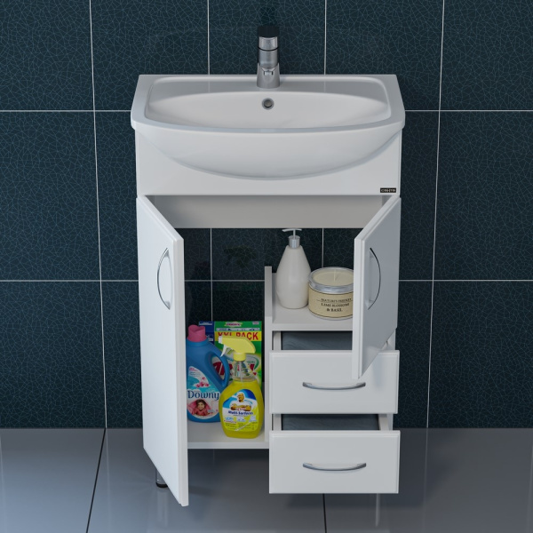 Тумба под раковину СаНта  Уют 55 201088