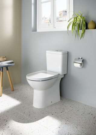 Унитаз напольный безободковый Roca Debba Round  Rimless 34299P00Y