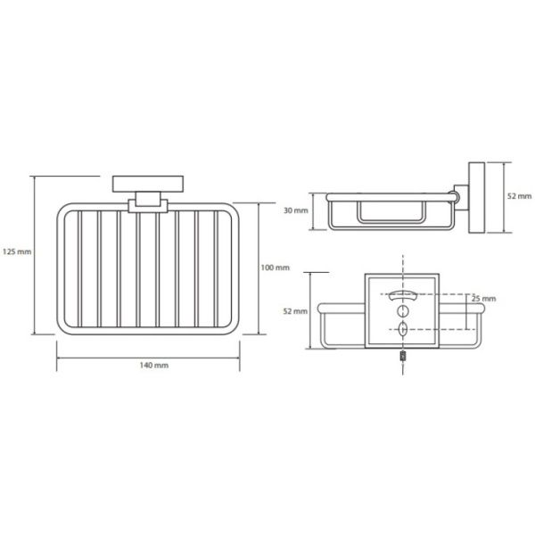 Проволочная мыльница Bemeta BETA 132108162