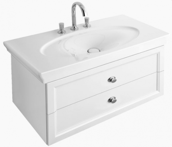 Тумба с раковиной Villeroy&Boch La Belle A58410DJ+6124A1R1