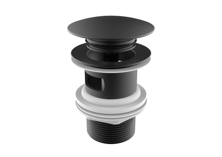 Донный клапан Roca Aqua click-clack 1 1/4 brushed titanium black, D65 5054015NM