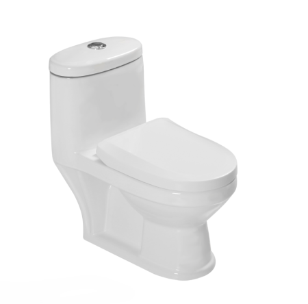 Унитаз напольный безободковый SantiLine SL-5015W