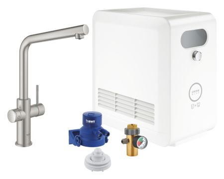 Смеситель для кухни с C-изливом GROHE Blue Professional 31347 DC3 (31347DC3)