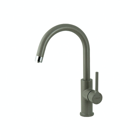 Смеситель для кухни Lemark COMFORT LM3073PGS серый шелк