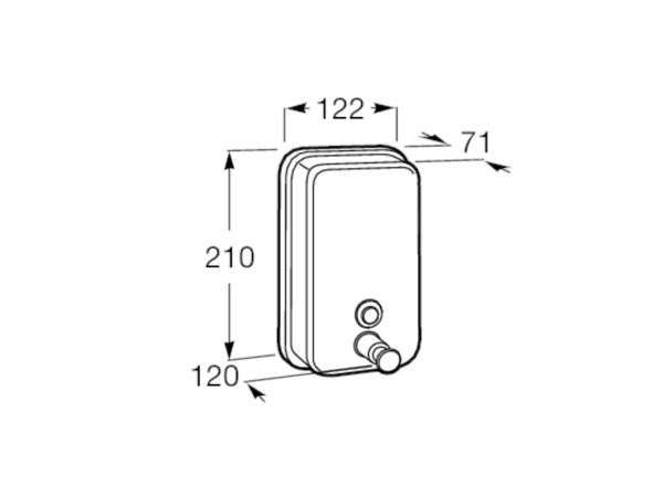 Диспенсер Roca Public 817405002