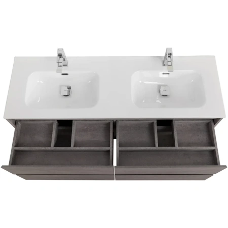 Тумба под раковину BelBagno Kraft 140 KRAFT-1400-4C-SO-2-CG Cemento Grigio